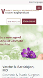 Mobile Screenshot of cosmeticsurgeryglendale.com